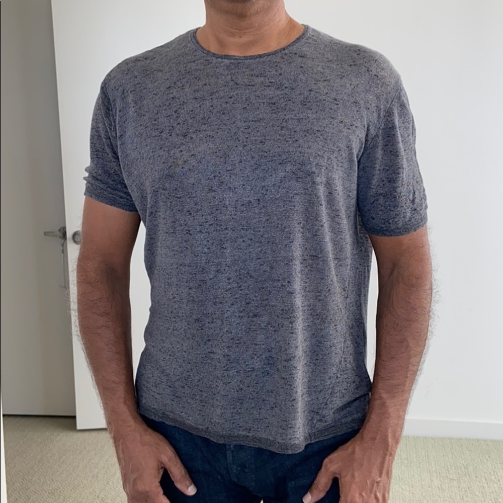 BOSS HUGO BOSS Linen Polo Size L